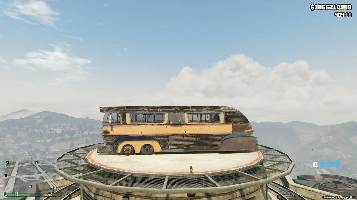Автобус из Fallout 4 / GTA 5