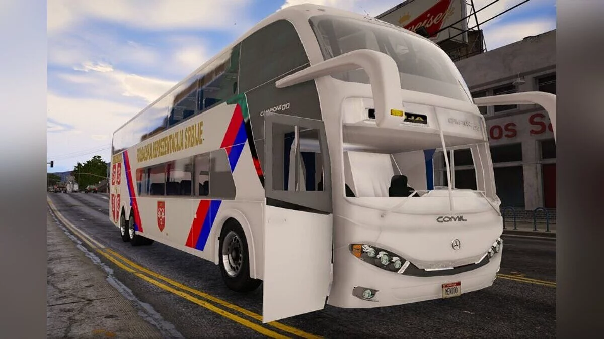 Mercedes-Benz Fudbalska Reprezentacija Srbije / GTA 5