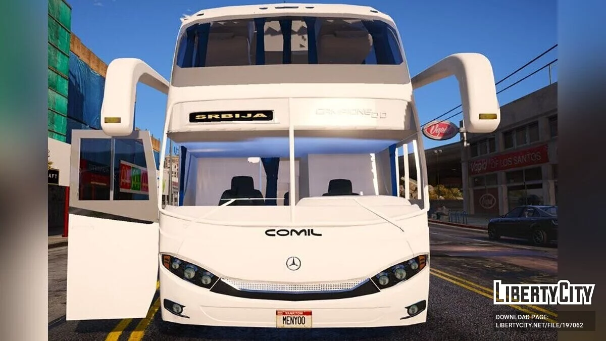 Mercedes-Benz Fudbalska Reprezentacija Srbije / GTA 5