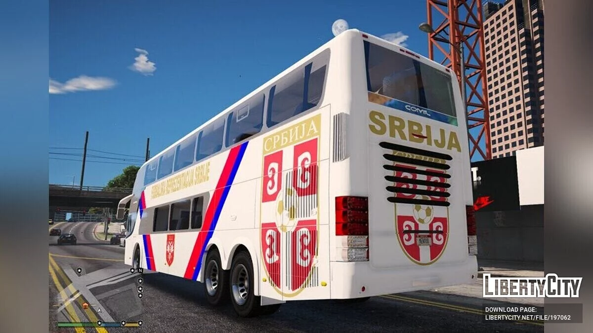 Mercedes-Benz Fudbalska Reprezentacija Srbije / GTA 5