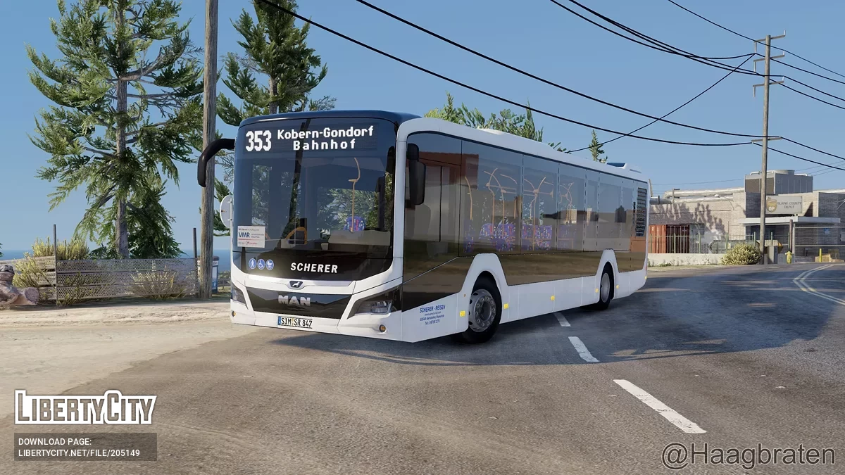 MAN Lion's City 12 Efficient Hybrid v1.3.1 / GTA 5