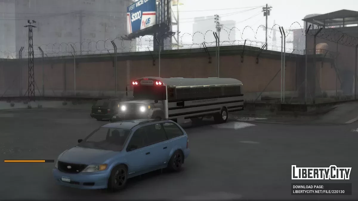 GMC Prison Bus [Addon] / GTA 5