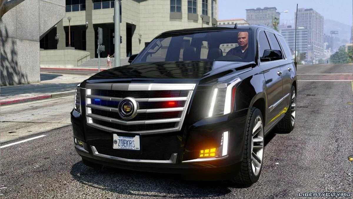 Cadillac Escalade FBI Petrol Vehicle 2015 [Replace] [FINAL] / GTA 5