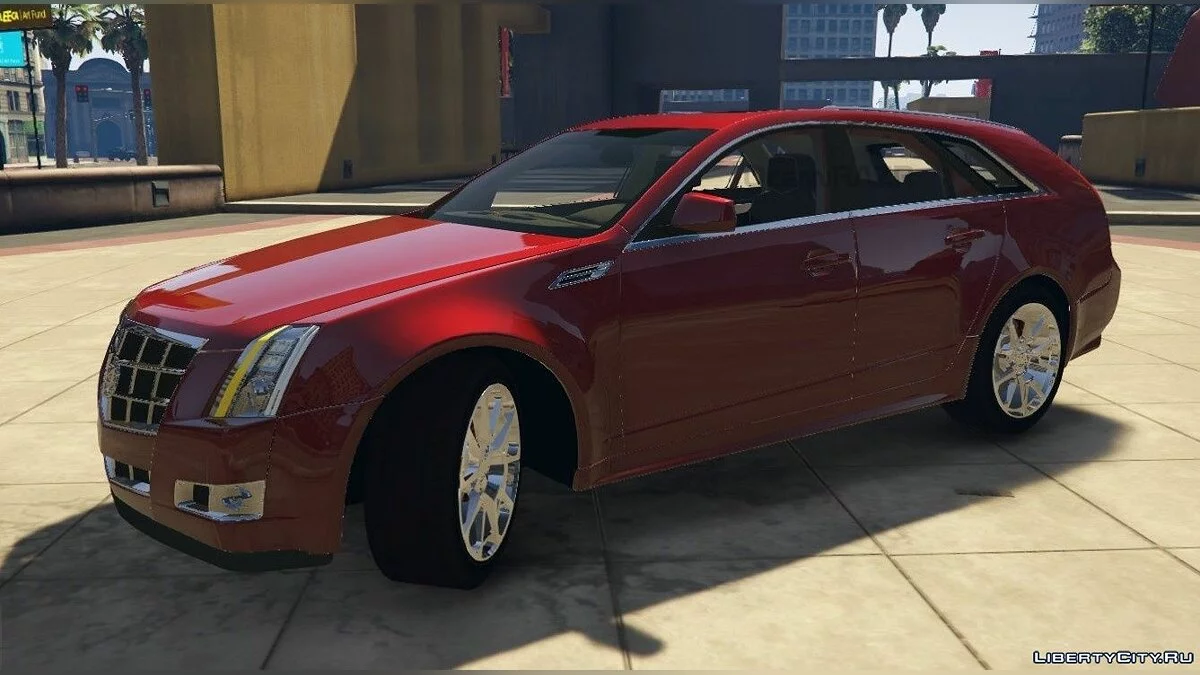 Cadillac CTS Sport Wagon (2010) [Addon | FiveM] 1.0 / GTA 5