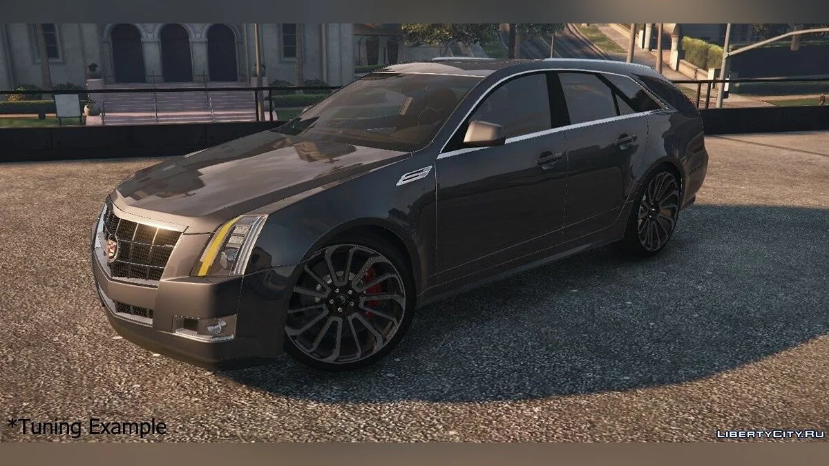 Cadillac CTS Sport Wagon (2010) [Addon | FiveM] 1.0 / GTA 5