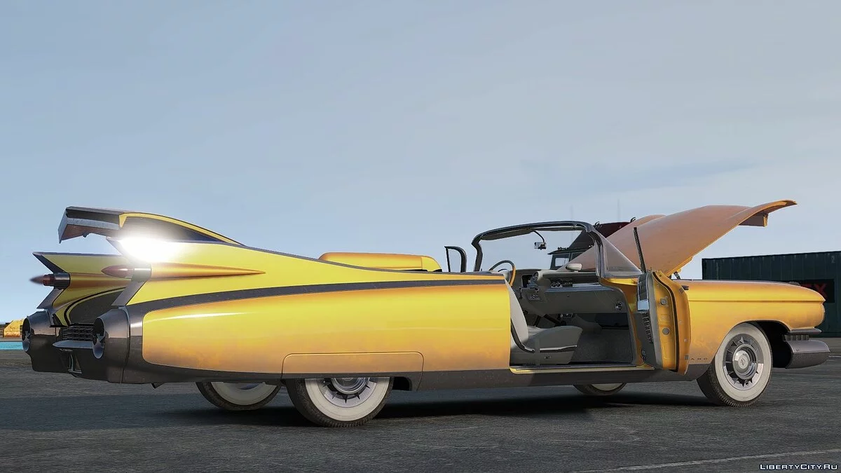1959 Cadillac Eldorado Biarritz Convertible [Add-On | LODs | Template] 1.1a / GTA 5