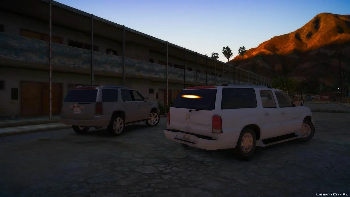 2002 Cadillac Escalade ESV [Add-On | Extras | LODs] 3.0 / GTA 5