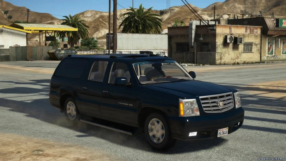 2002 Cadillac Escalade ESV [Add-On | Extras | LODs] 3.0 / GTA 5