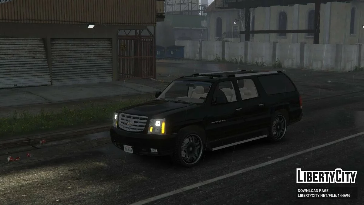 2002 Cadillac Escalade ESV [Add-On | Extras | LODs] 3.0 / GTA 5