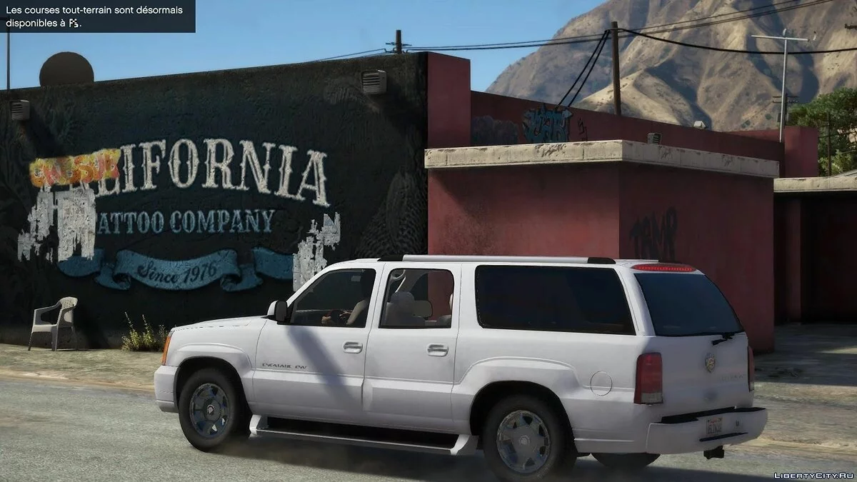 2002 Cadillac Escalade ESV [Add-On | Extras | LODs] 3.0 / GTA 5