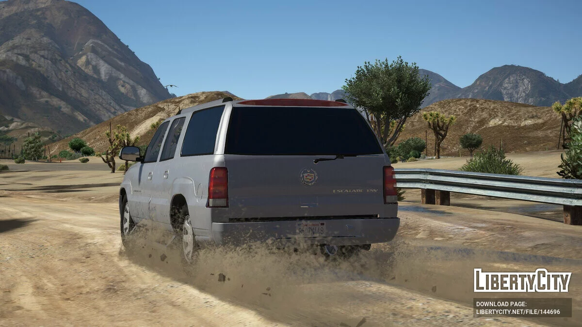 2002 Cadillac Escalade ESV [Add-On | Extras | LODs] 3.0 / GTA 5