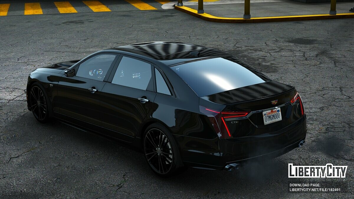 Скачать Cadillac CT6 V-Sport 2019 для GTA 5