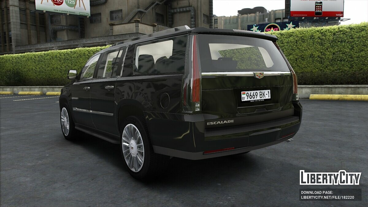 Скачать Cadillac Escalade ESV для GTA 5