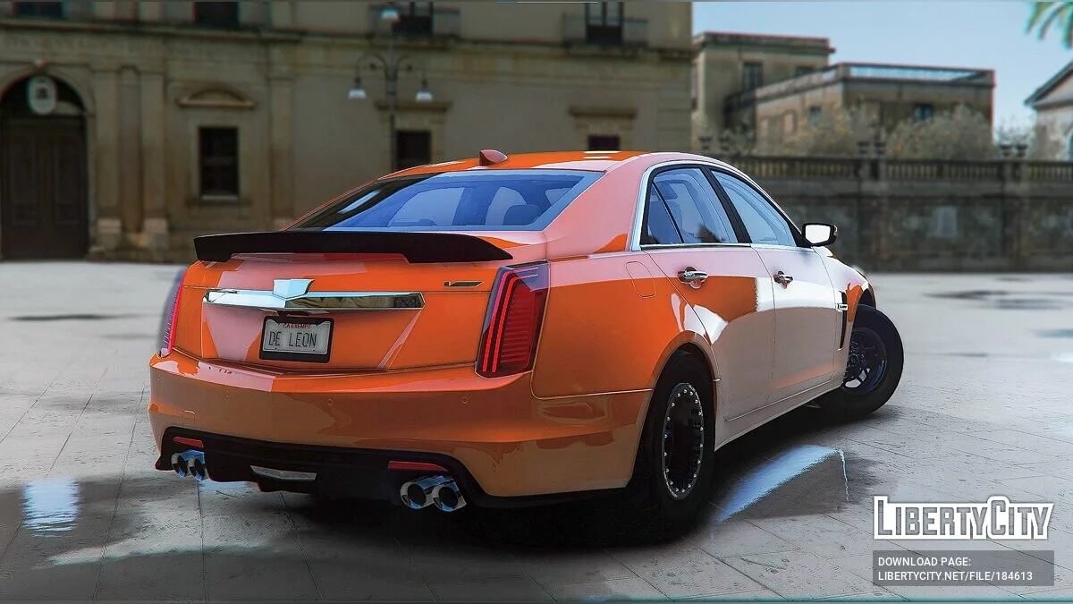 Cadillac CTS-V 2017 Drag Boostv / GTA 5