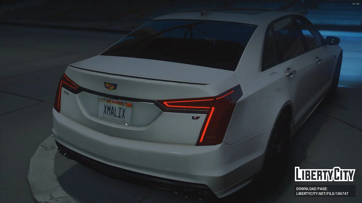Cadillac CT6 2021 Animated Lights / GTA 5