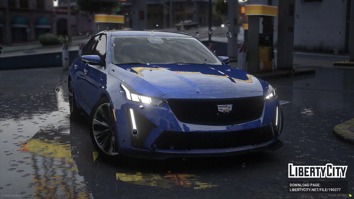 2022 Cadillac CT5-V Black Wing v1.0 / GTA 5
