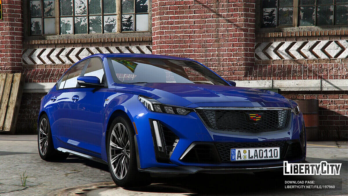Cadillac CT5V Blackwing 2022 v1.0 / GTA 5