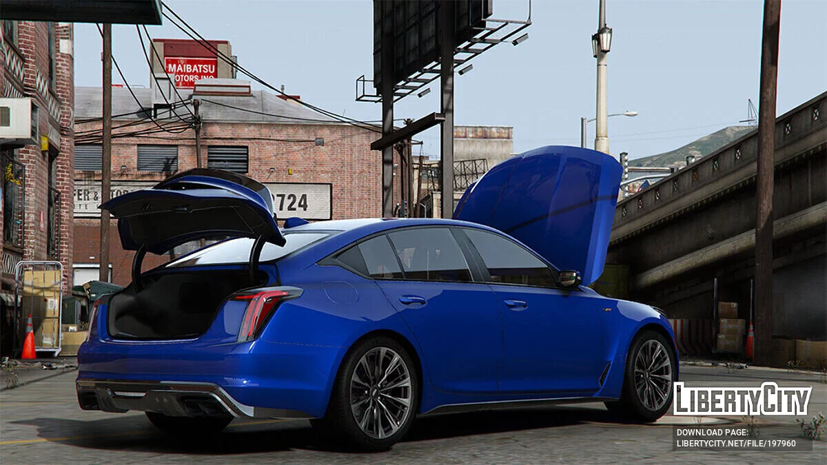 Cadillac CT5V Blackwing 2022 v1.0 / GTA 5