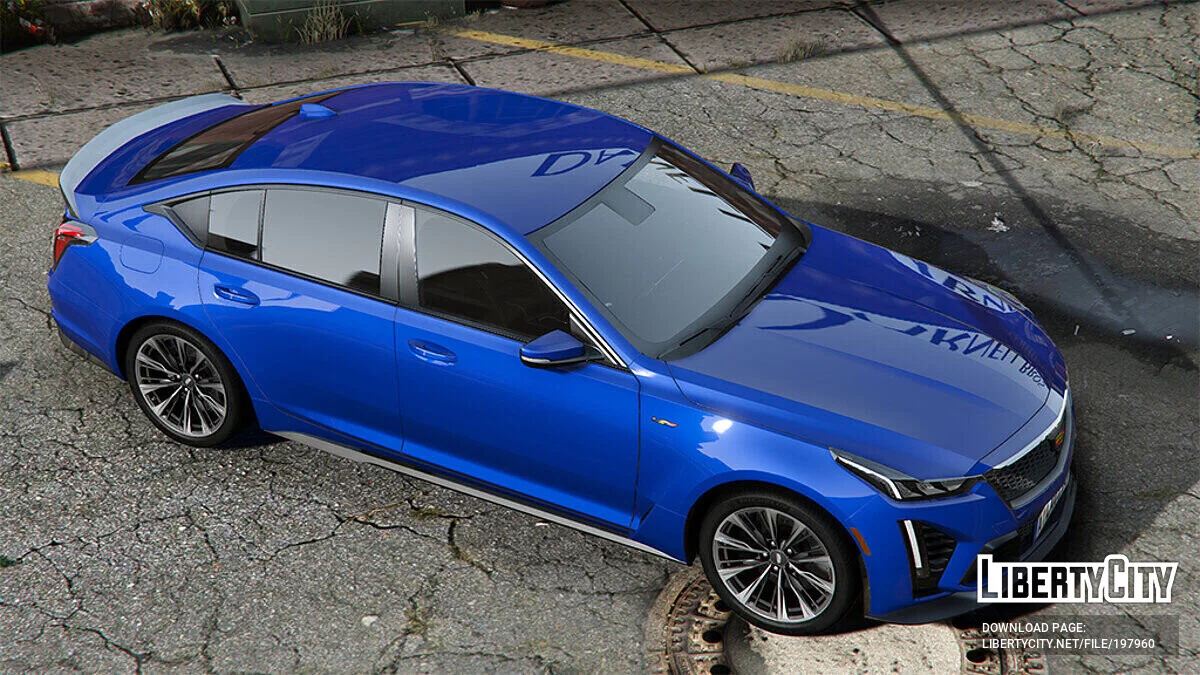 Cadillac CT5V Blackwing 2022 v1.0 / GTA 5
