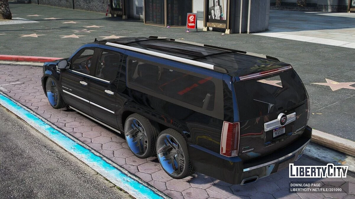 Cadillac Escalade ESV 6x6 / GTA 5