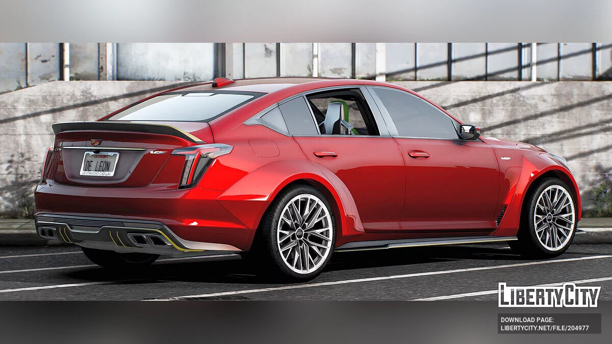 Cadillac St5 Beast Edition 6 Слайдер Ceater для GTA 5