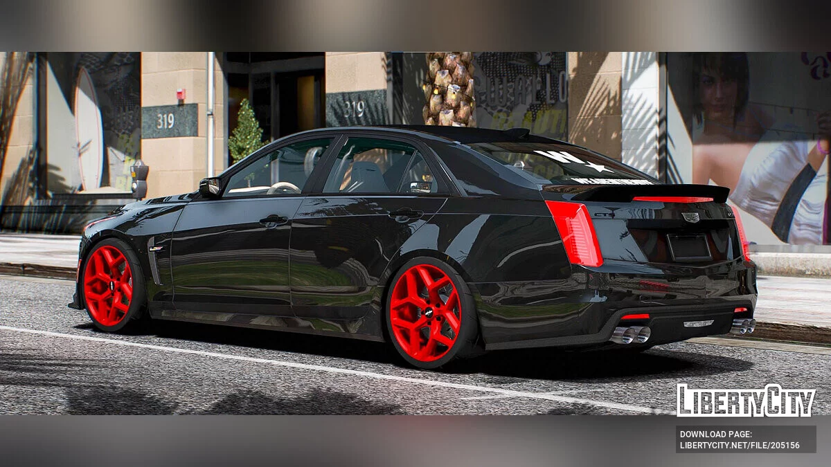 Cadillac CT5 Gangs V3 / GTA 5