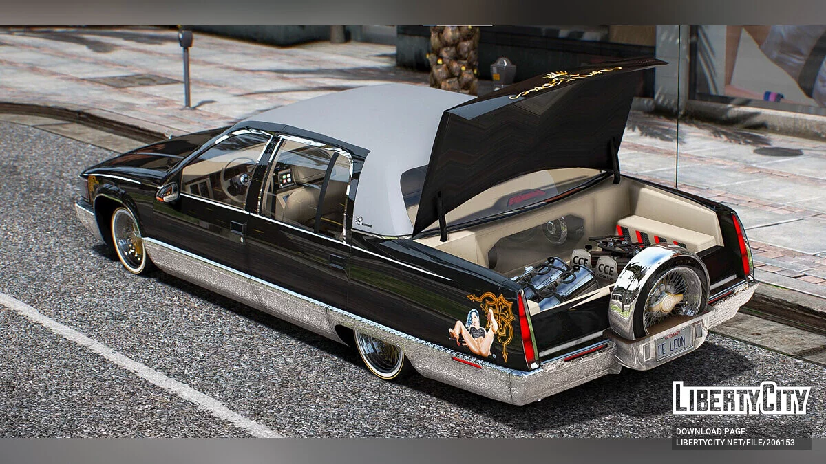 Cadillac Fleetwood Lowrider Monalisa / GTA 5