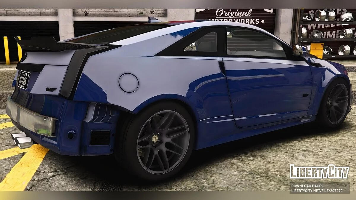 2012 Cadillac CTS-V Coupe Custom Sideshow / GTA 5
