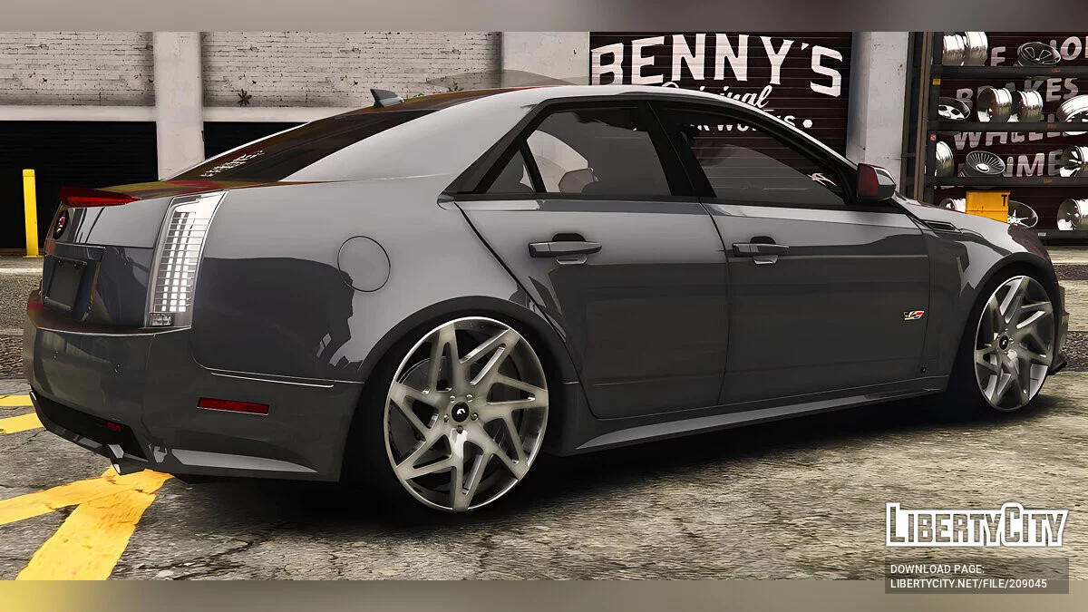 2016 Cadillac CTS-V On Forgiatos Custom Slideshow / GTA 5
