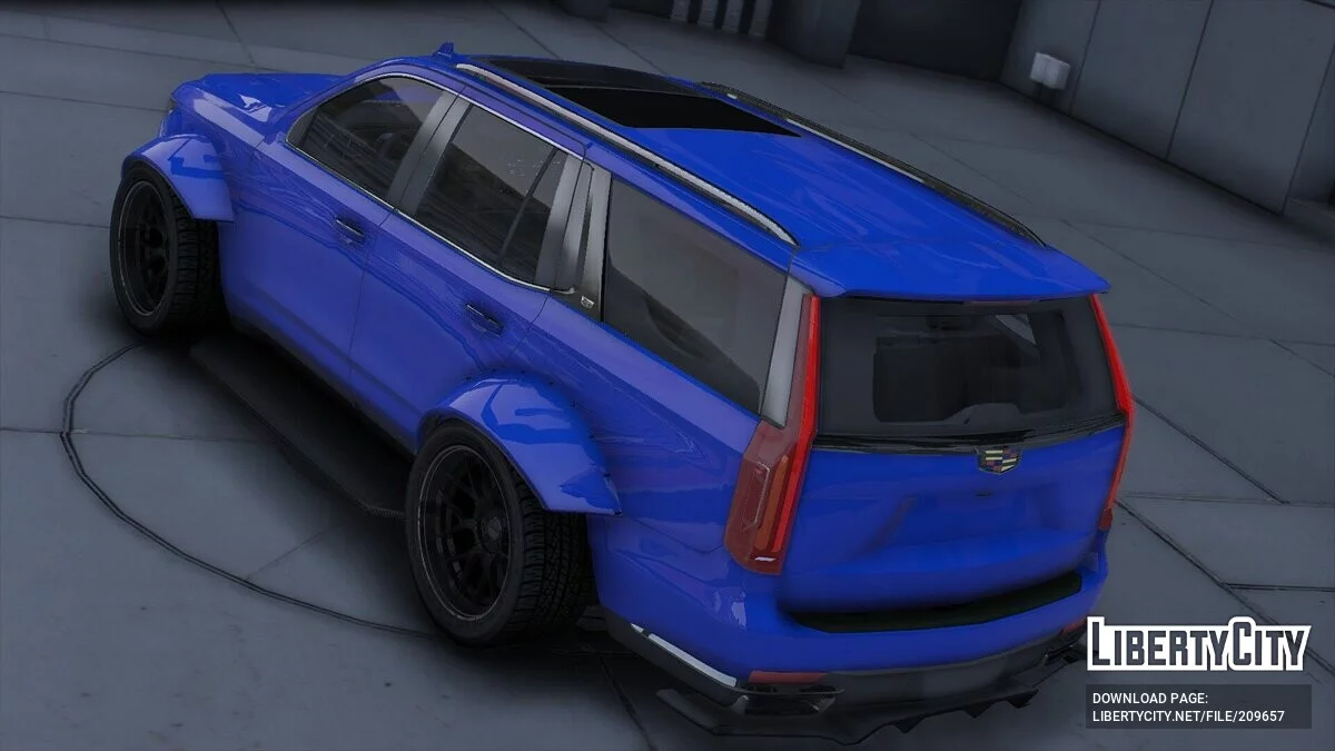 Cadillac Escalade Drippy Widebody Caddy / GTA 5