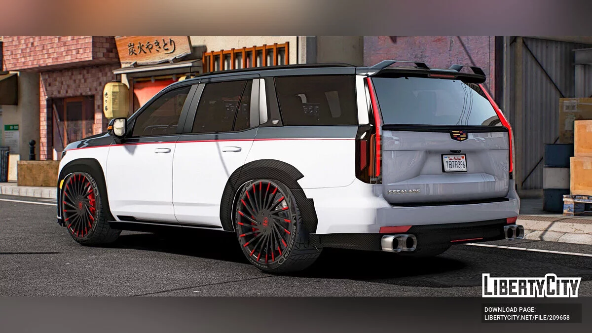 Cadillac Escalade Widebody Fully Bullet Proof / GTA 5