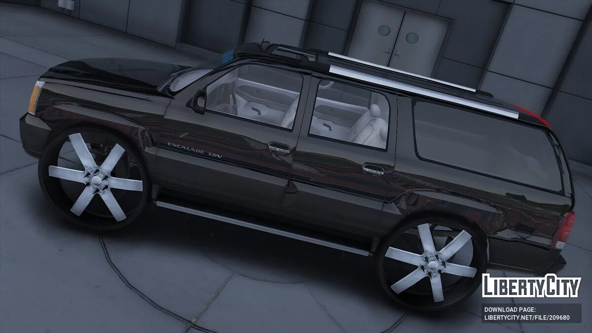 Custom Cadillac Escalade ESV Donk / GTA 5