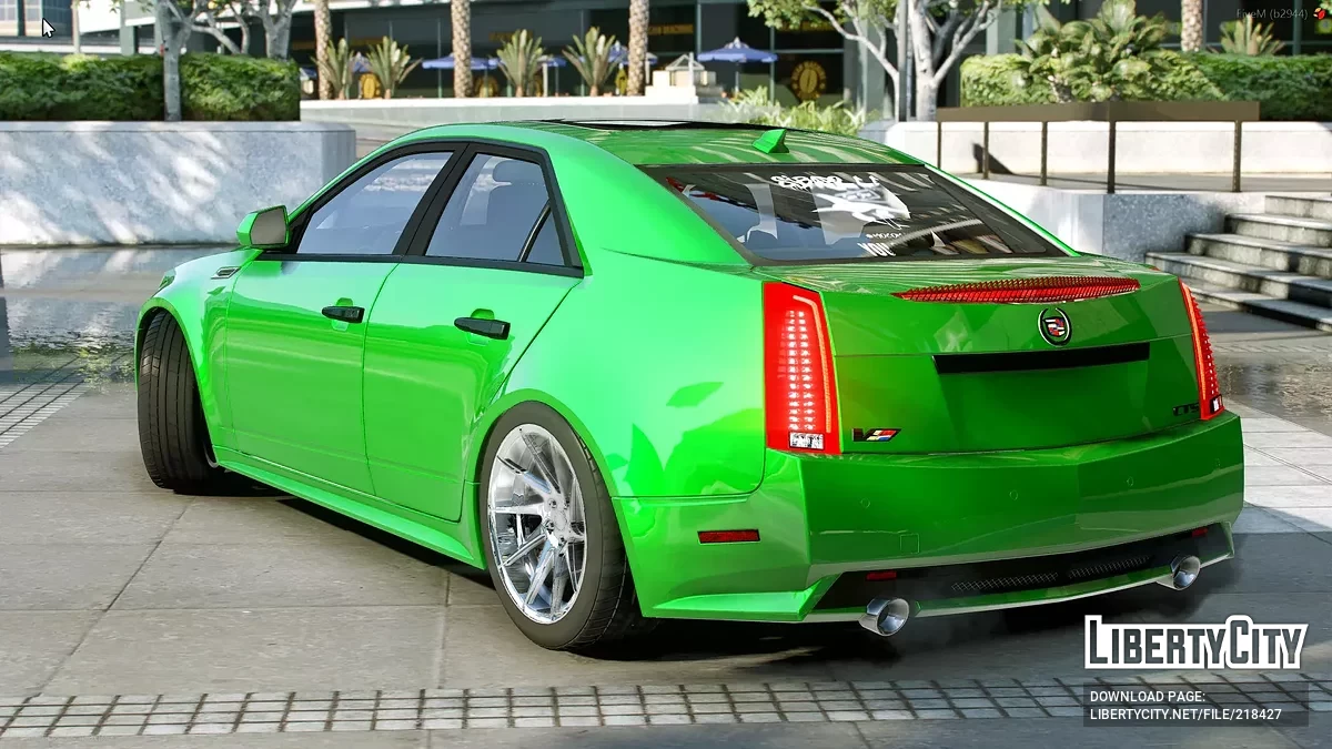 2011 Caddilac CTS-V On Forgiatos Custom / GTA 5