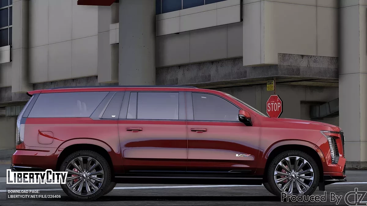 Cadillac Escalade-V ESV 2025 / GTA 5