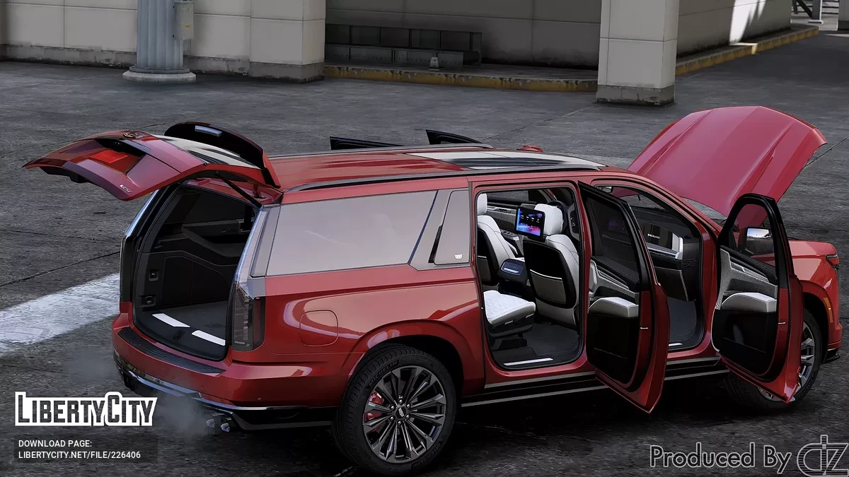 Cadillac Escalade-V ESV 2025 / GTA 5