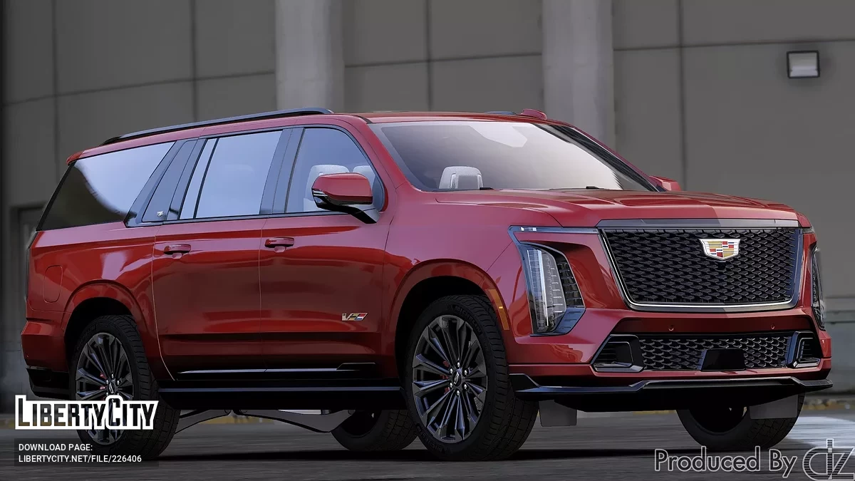 Cadillac Escalade-V ESV 2025 / GTA 5