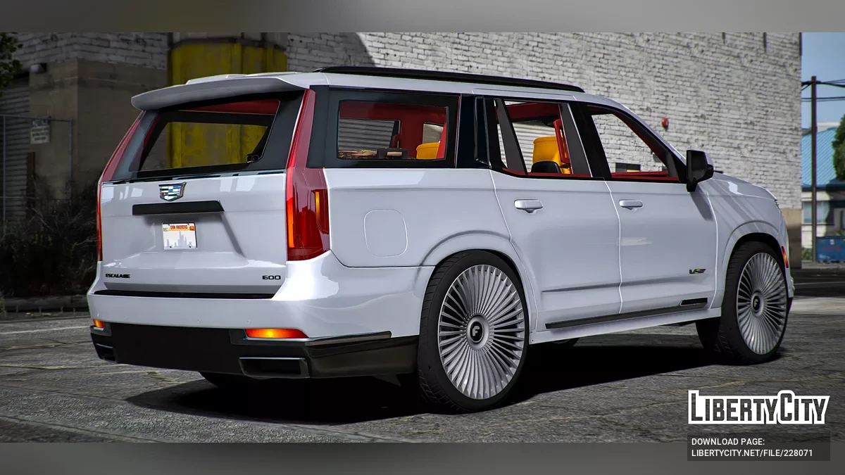 2025 Cadillac Escalade Platinum Donk Style / GTA 5