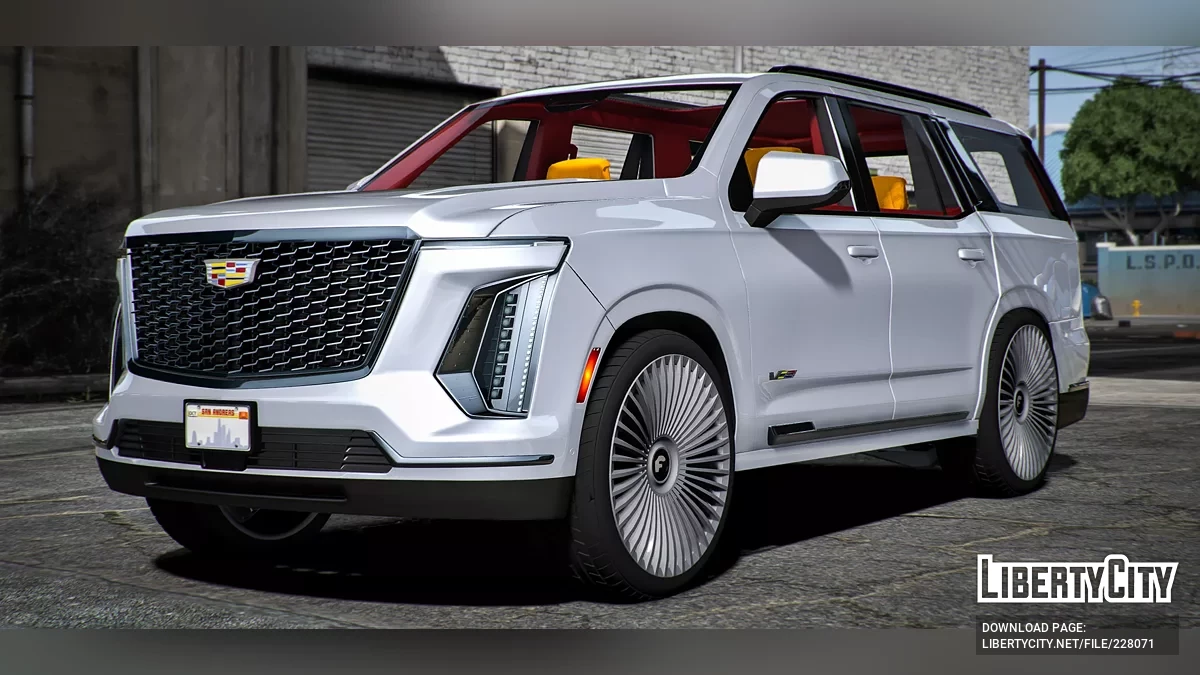 2025 Cadillac Escalade Platinum Donk Style / GTA 5