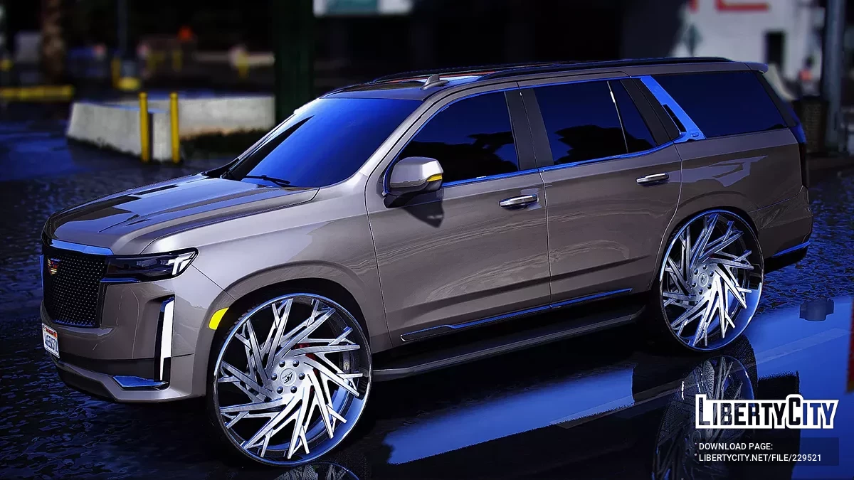 Cadillac Escalade on 32s / GTA 5