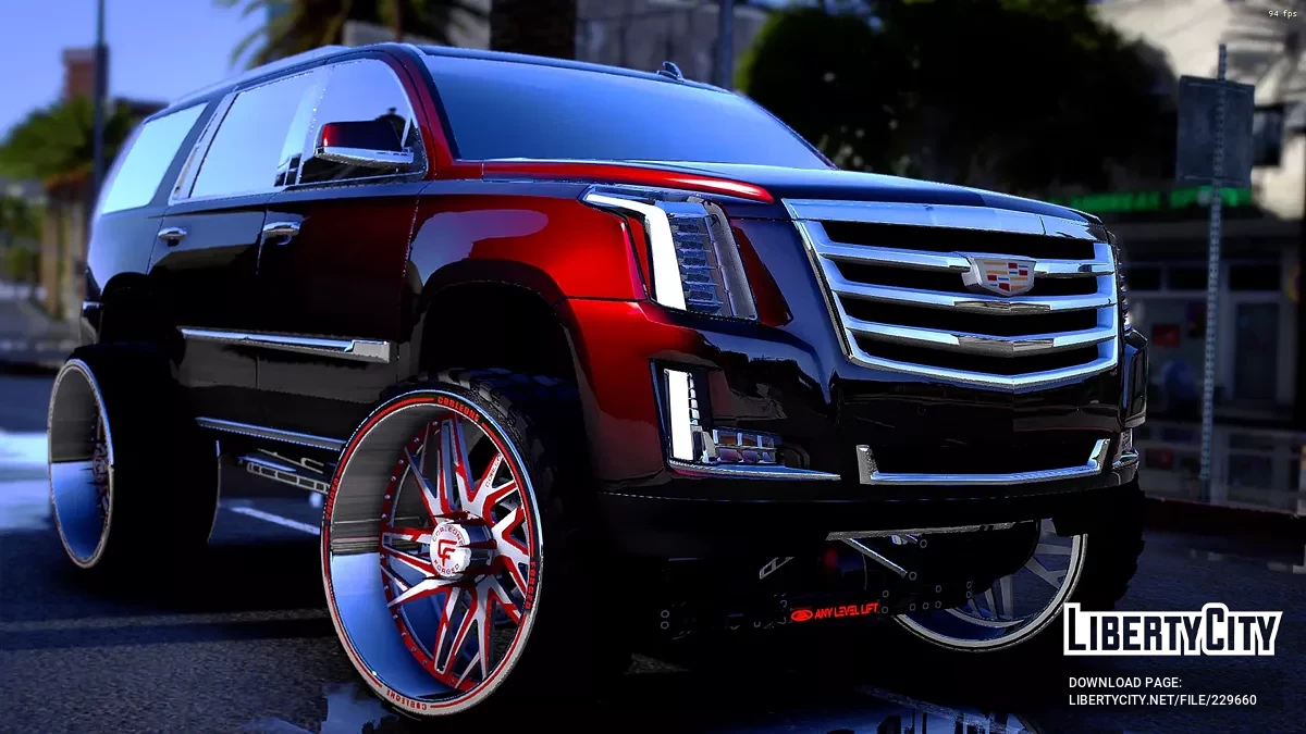 Lifted Cadillac Escalade / GTA 5