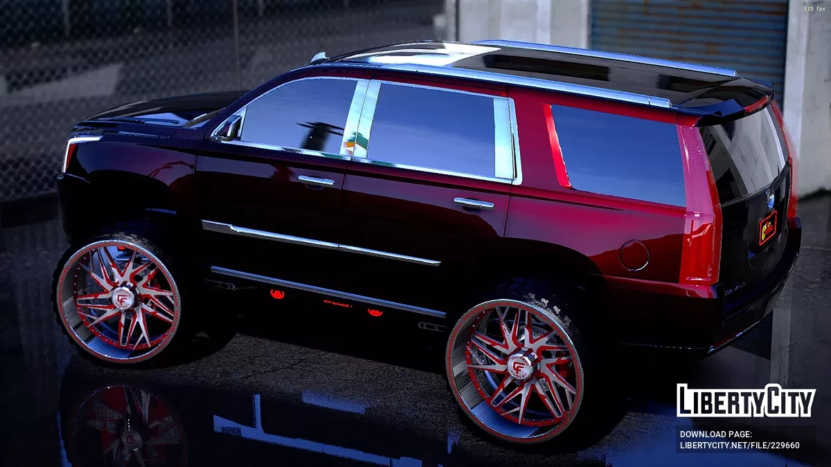 Lifted Cadillac Escalade / GTA 5