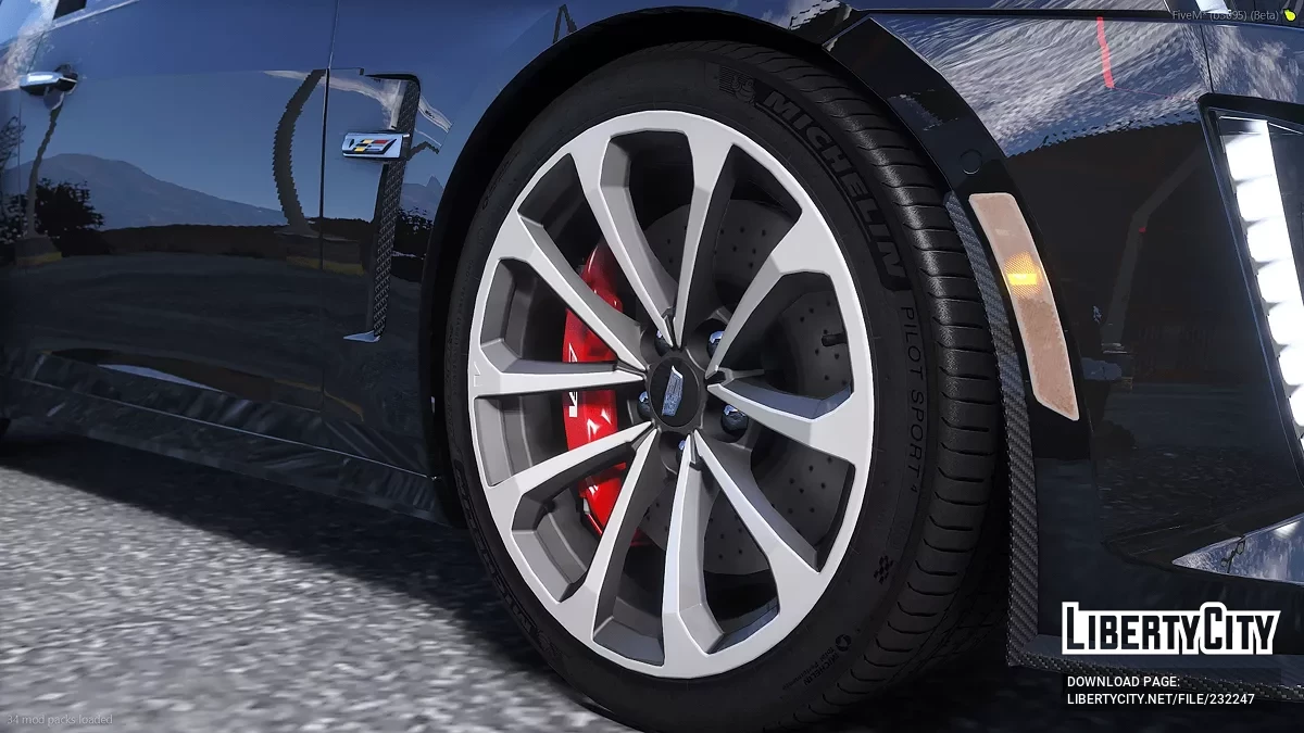 Cadillac CTS-V Series - Чемпионское Издание [Дополнение | Шаблон | FiveM | Тюнинг] / GTA 5