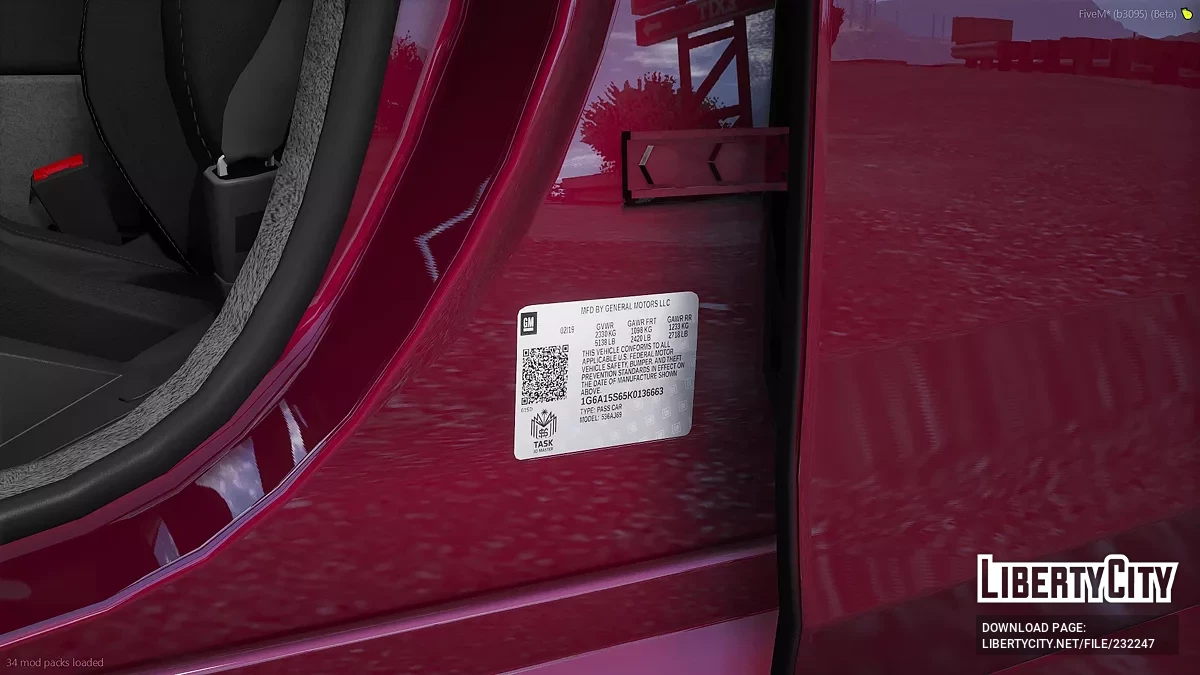 Cadillac CTS-V Series - Чемпионское Издание [Дополнение | Шаблон | FiveM | Тюнинг] / GTA 5