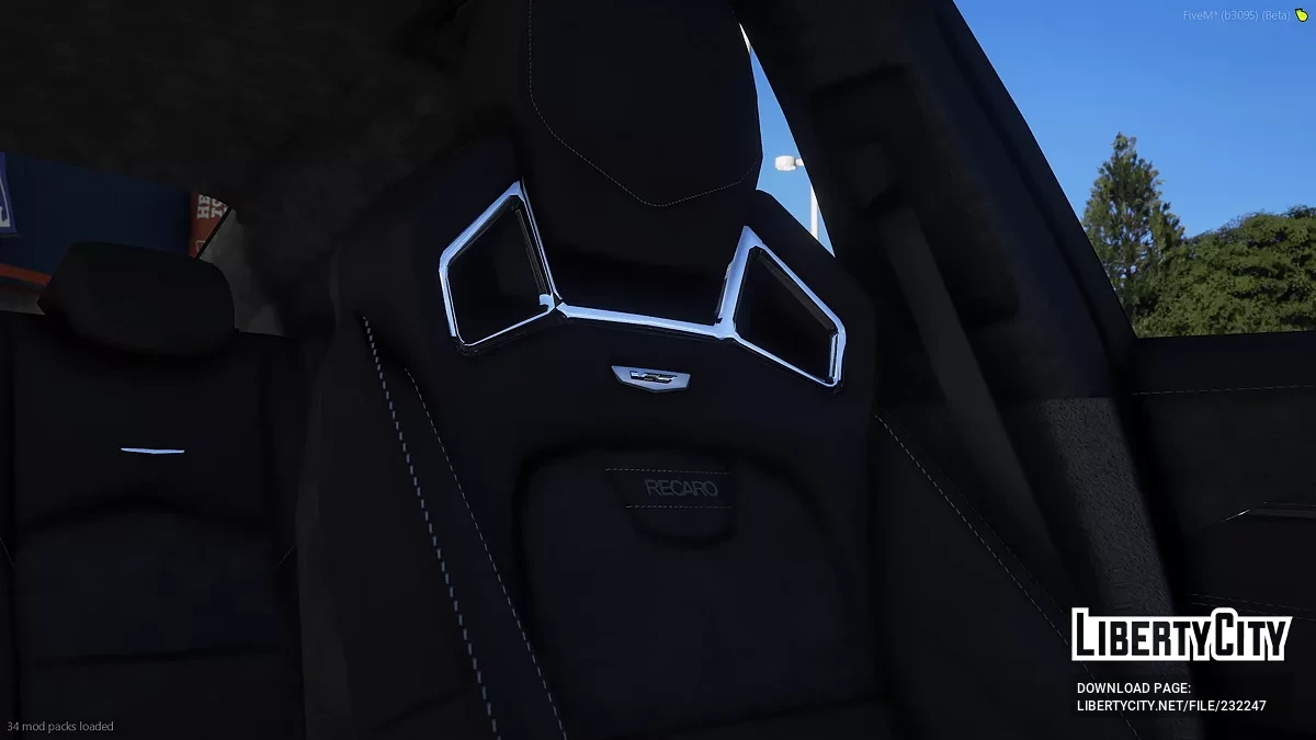 Cadillac CTS-V Series - Чемпионское Издание [Дополнение | Шаблон | FiveM | Тюнинг] / GTA 5