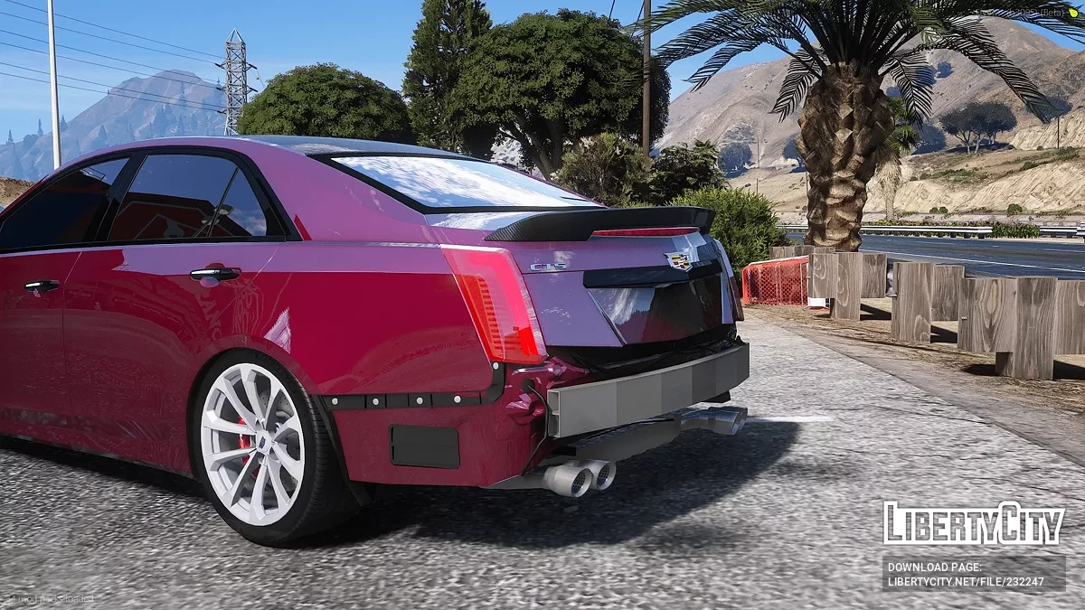 Cadillac CTS-V Series - Чемпионское Издание [Дополнение | Шаблон | FiveM | Тюнинг] / GTA 5