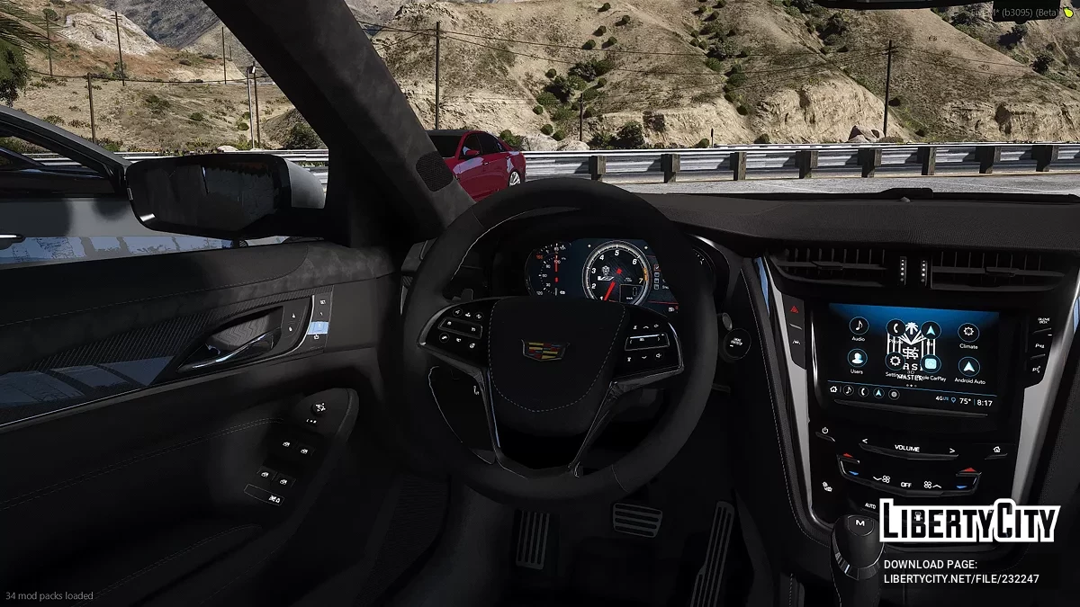 Cadillac CTS-V Series - Чемпионское Издание [Дополнение | Шаблон | FiveM | Тюнинг] / GTA 5