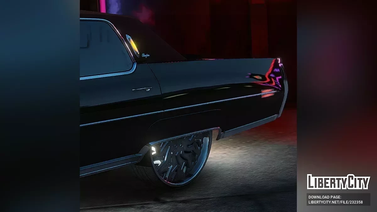 Donk style Cadillac Fleetwood / GTA 5