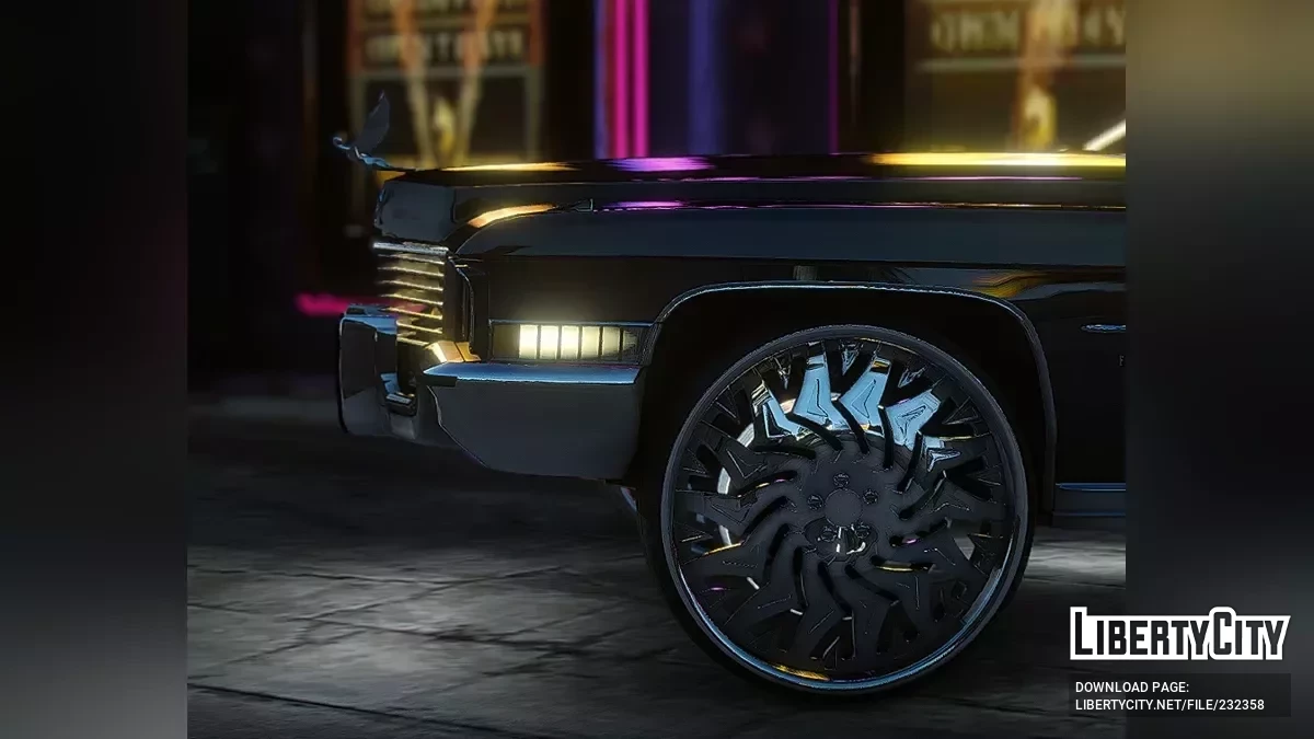Donk style Cadillac Fleetwood / GTA 5