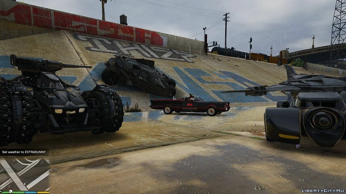 Batman Vehicles Add-On Pack (5) v2.2 / GTA 5