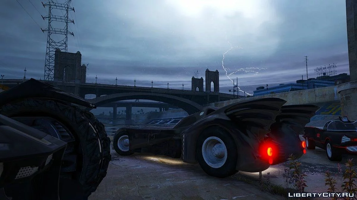 Batman Vehicles Add-On Pack (5) v2.2 / GTA 5